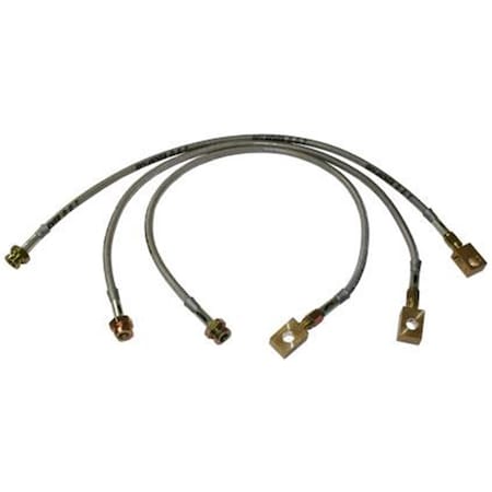 Skyjacker 2.5 - 5 in. Stainless Steel Brake Line Rear SKYRBL40